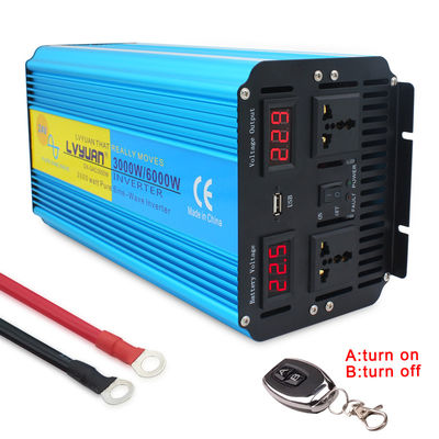 품질  For Air Conditioning 3000W/6000W Power Inverter Pure Sine Wave 12V DC To AC 220V Function Car Inverter Solar Pump Pump Drill Using 공장